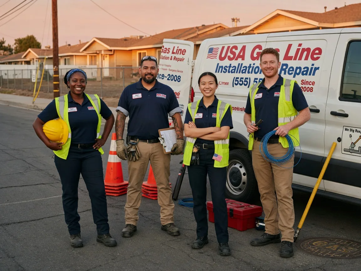 Gas Line Installation company in Warm Springs, AR
